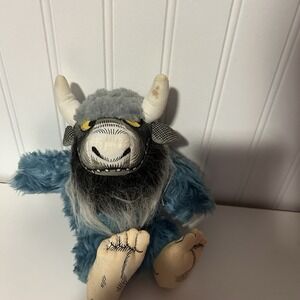 1985 Maurice Sendak Where the Wild Things Are Stuffed 8" Plush Bernard Vintage